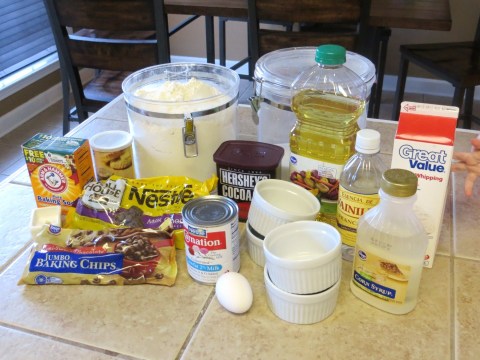 Chocolate Mousse Cake Ingredients